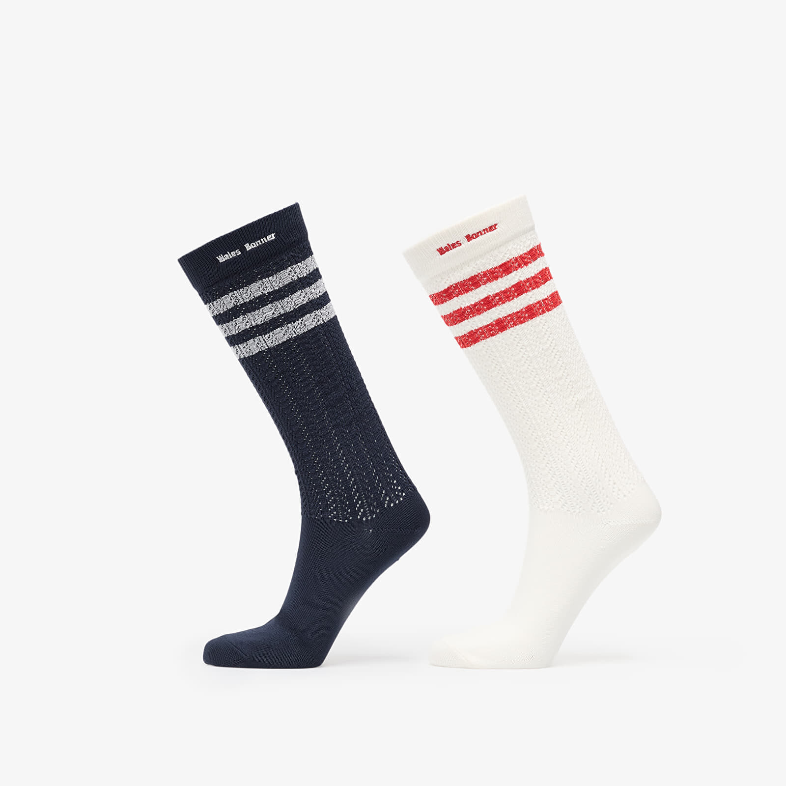 adidas x Wales Bonner Crochet Hi Sock 2-Pack Chalk White M