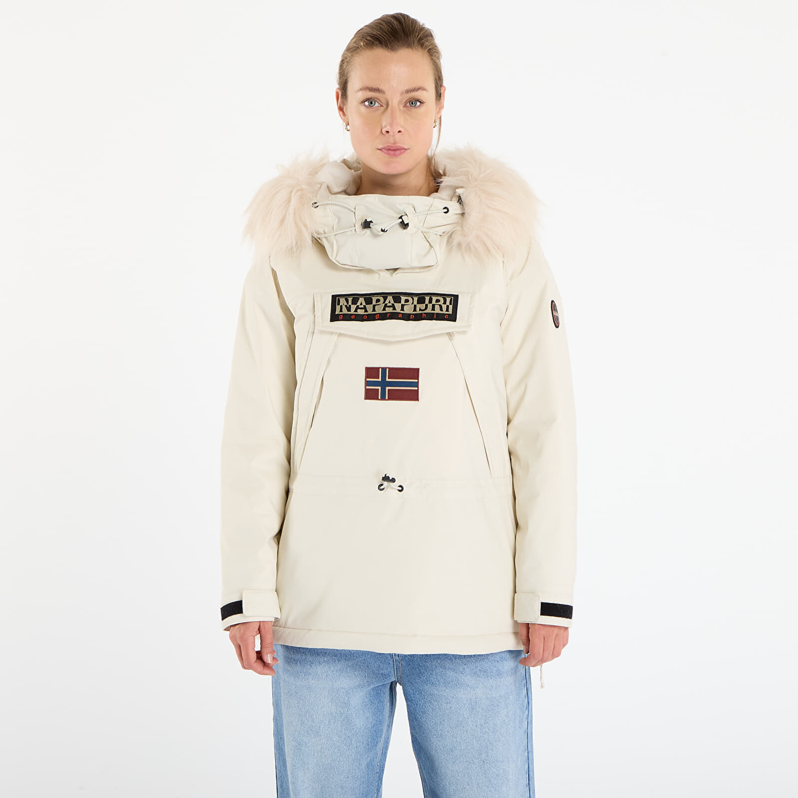 Jacket Napapijri Skidoo W 2.0 Beige Dimity L