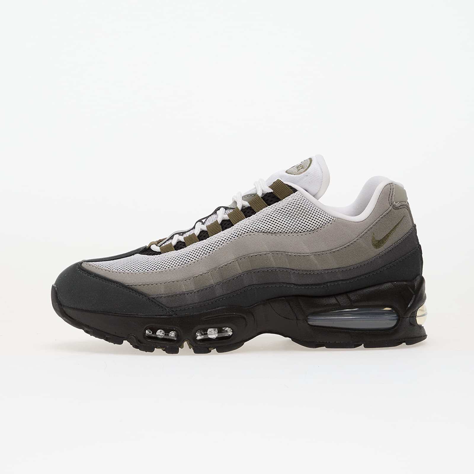Sneakers Nike W Air Max 95 Og Black/ Medium Olive-White-Reflect Silver UK 5