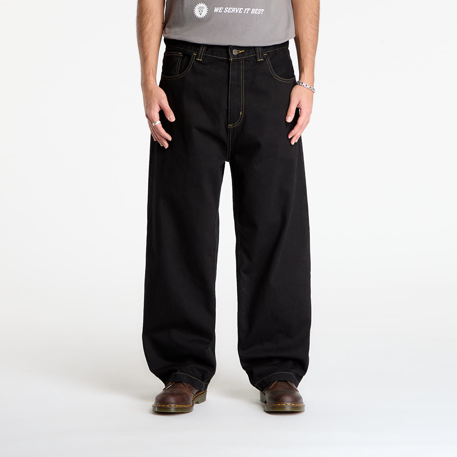 Pants Carhartt WIP Brandon Pant Black Rinsed XL