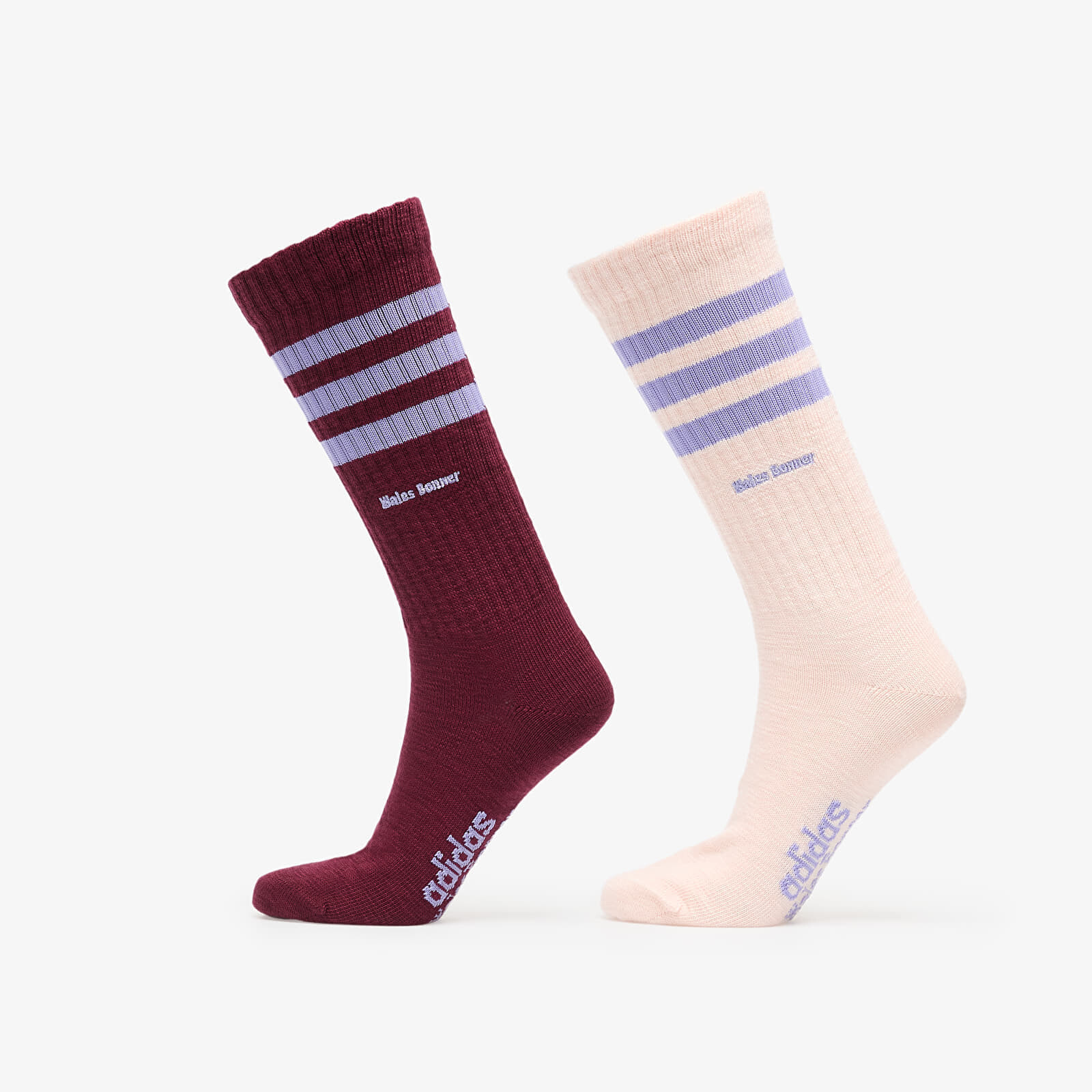 Sweatshirt adidas x Wales Bonner 3-Stripes Socks 2-Pack Maroon L
