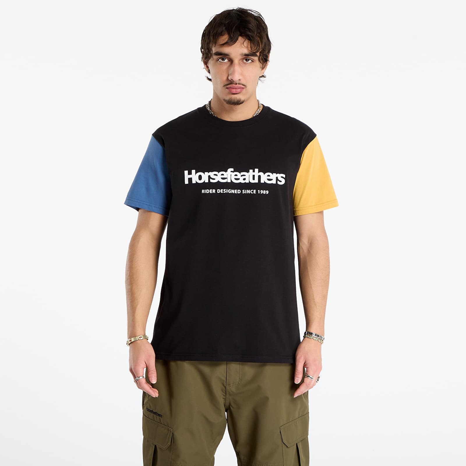 T-shirt Horsefeathers Quarter T-Shirt Multicolor V L