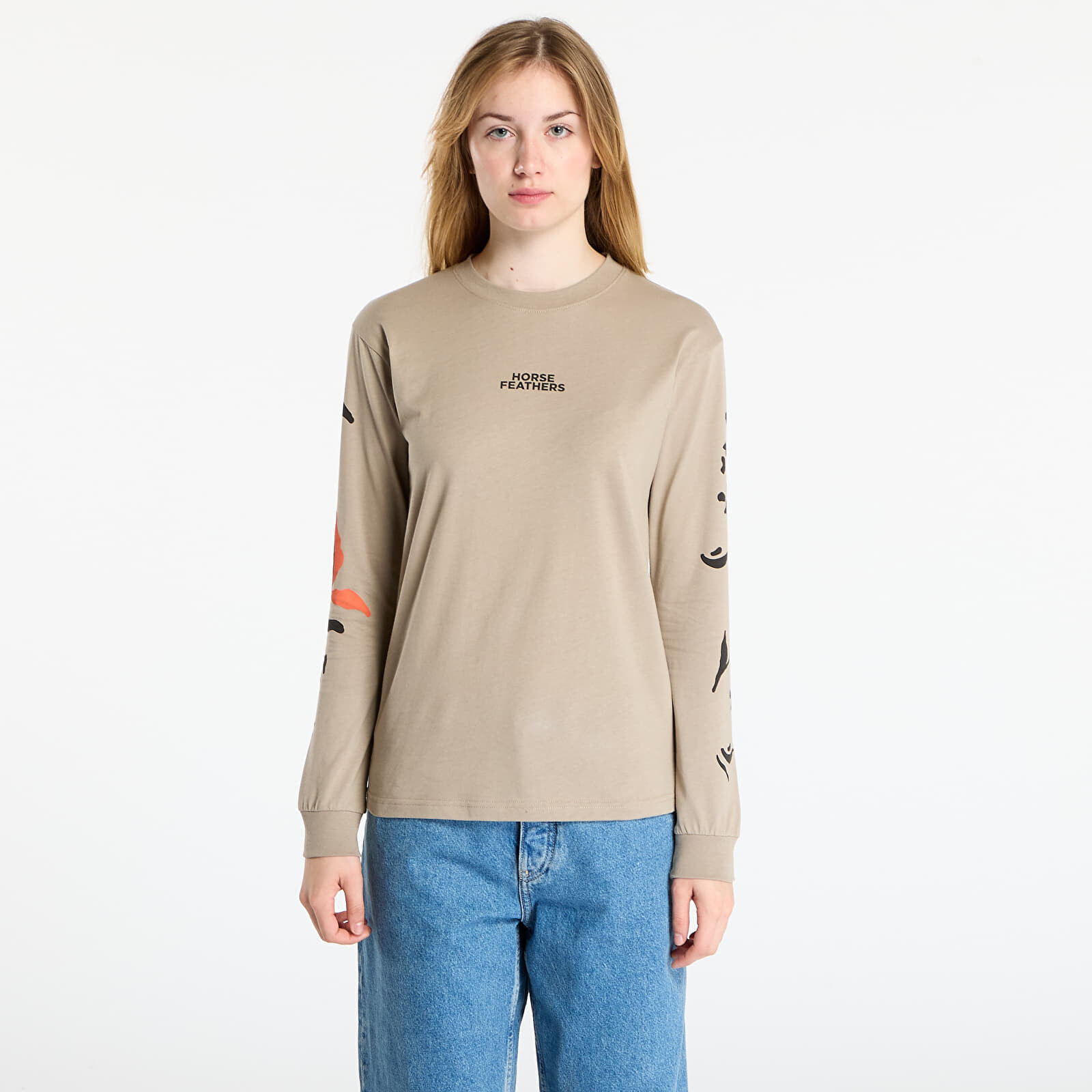 T-shirt Horsefeathers Reiko Top Taupe XL