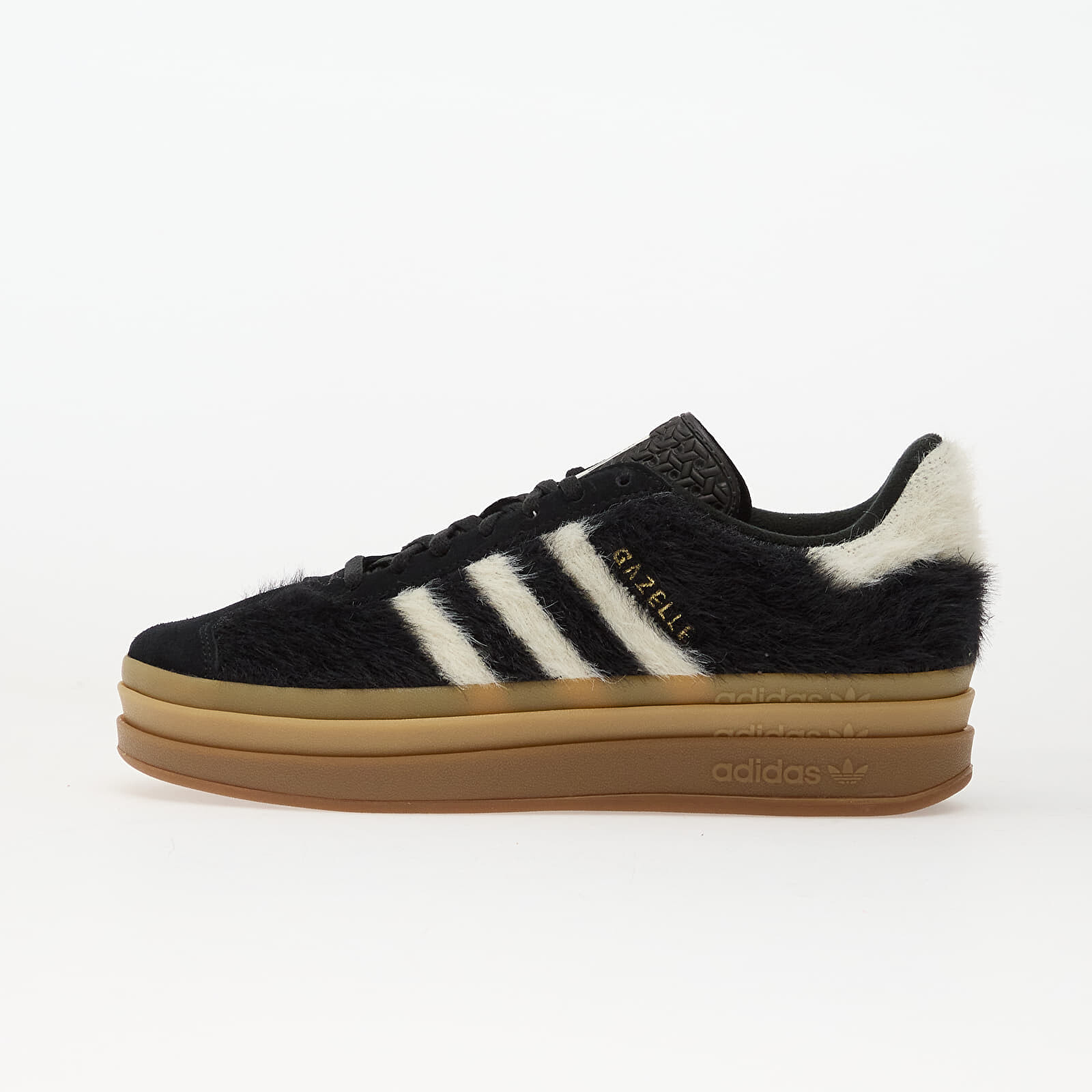 Sneakers adidas Gazelle Bold W Core Black/ Crew White/ Gold Metallic UK 7