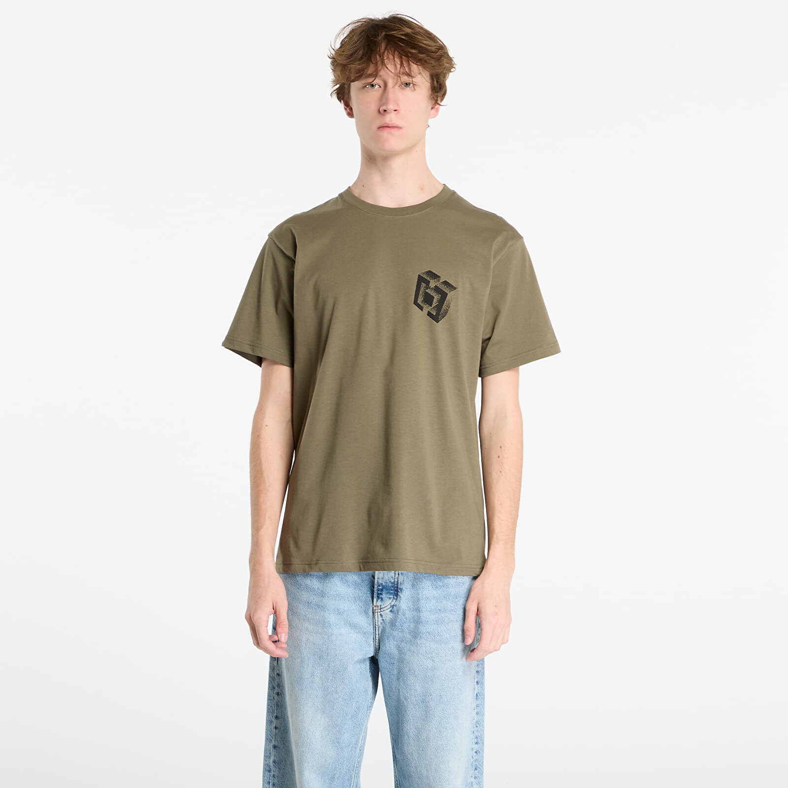 T-shirt Horsefeathers Blocks T-Shirt Burnt Olive XXL