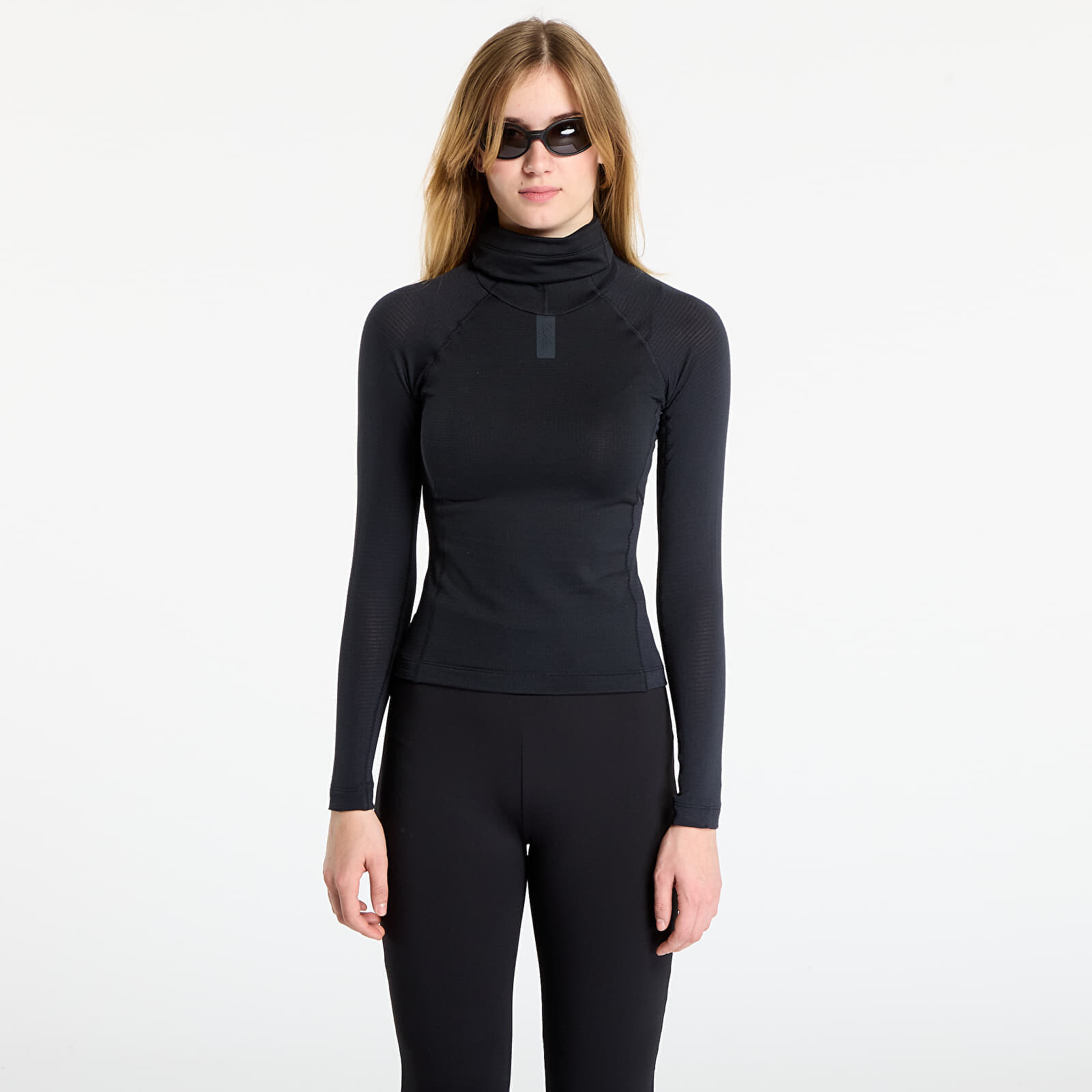 T-shirt Rapha Women's Thermal Base Layer Black/ Black M