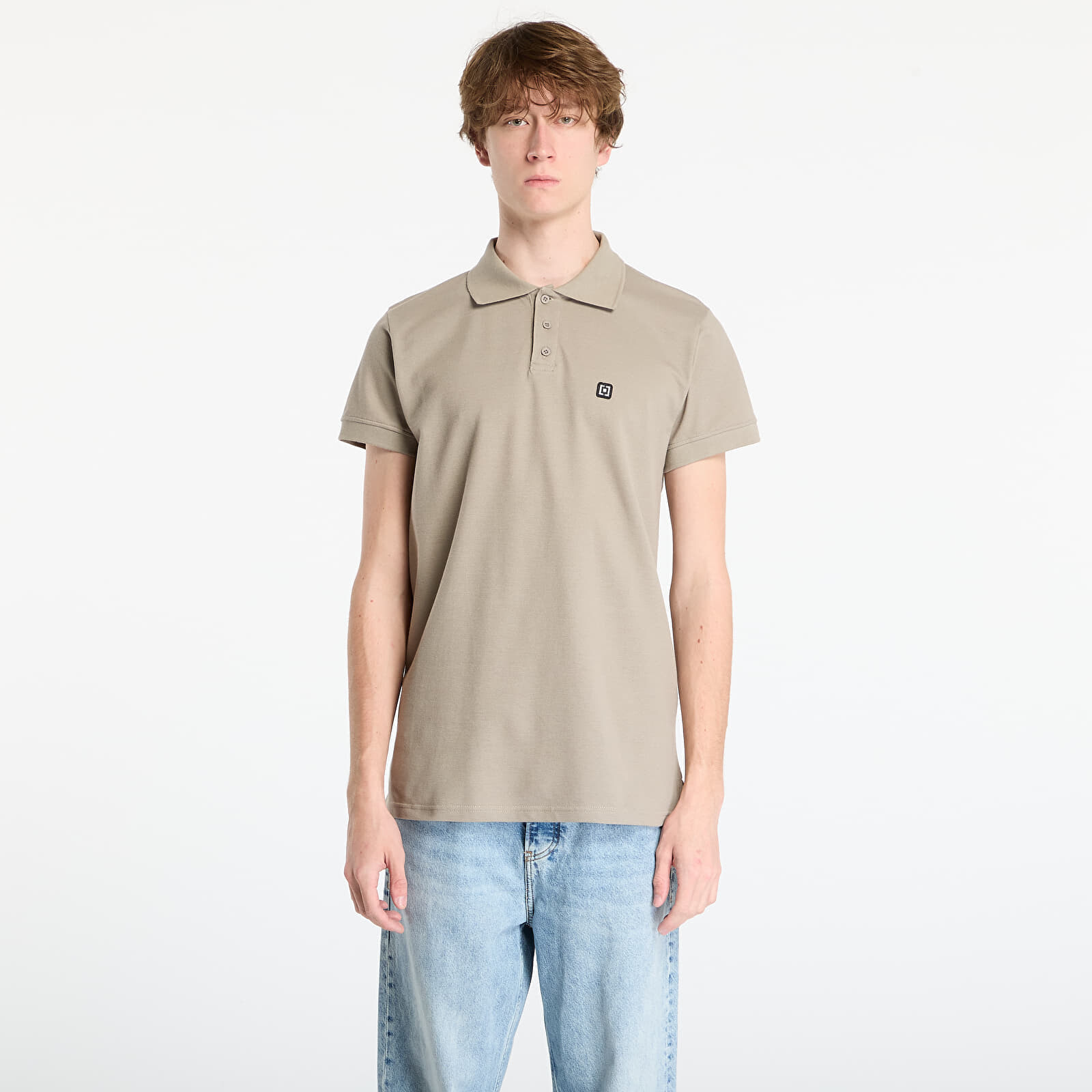 T-shirt Horsefeathers Kato Polo T-Shirt Taupe XXL