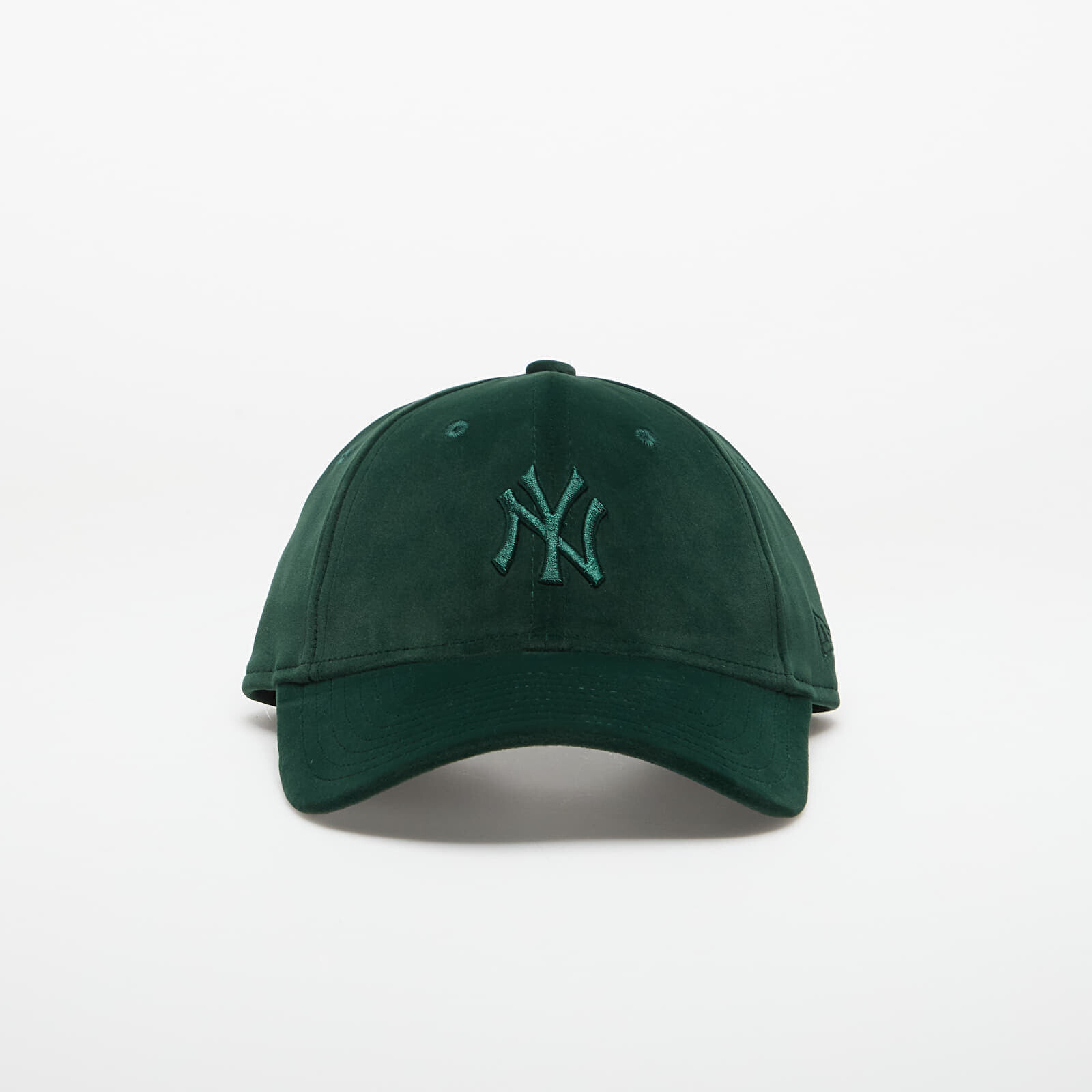 Cap New Era New York Yankees Womens MLB Velour 9FORTY Adjustable Cap Dark Green Universal