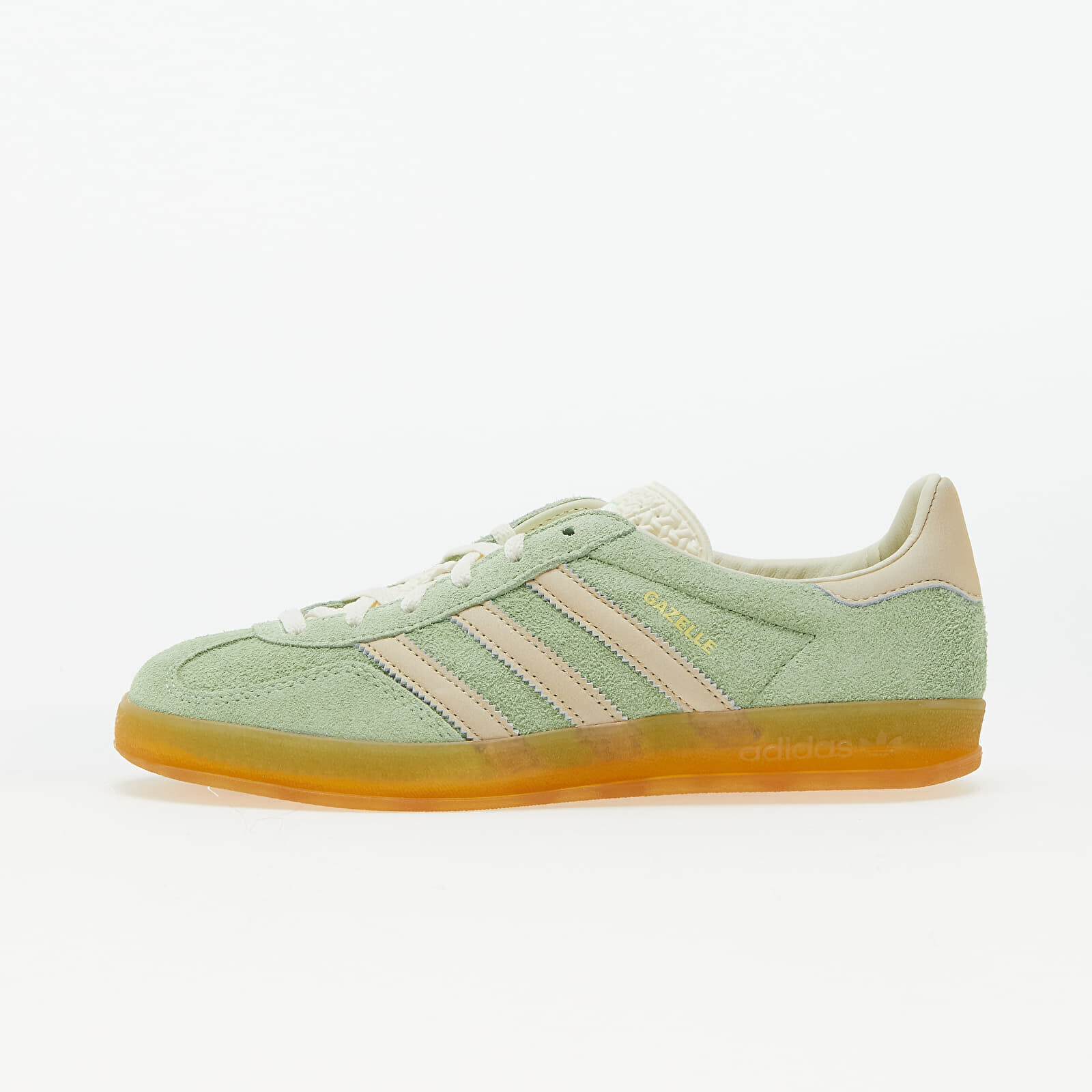 Sneakers adidas Gazelle Indoor W Semi Green Spark/ Almost Yellow/ Core White UK 5.5