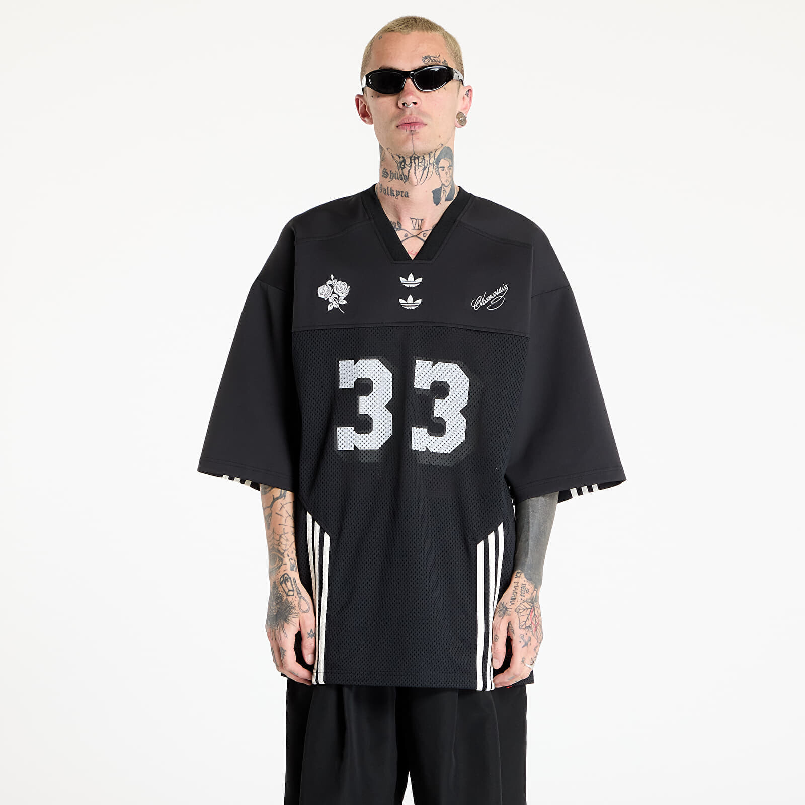 adidas x Willy Chavarria Football Jersey Black/ Black M