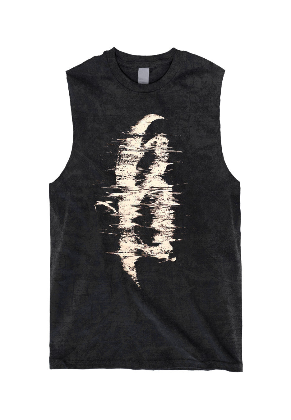 Breakdown Of Sanity - Glitch Acid Washed - Sleeveless - black - L - 100% Cotton,Jersey