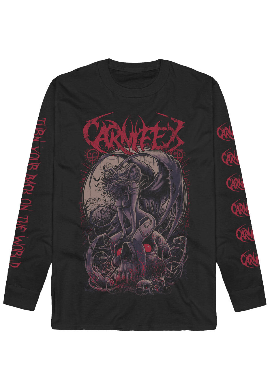 Carnifex - Vampy - Longsleeve - black - L - 100% Cotton
