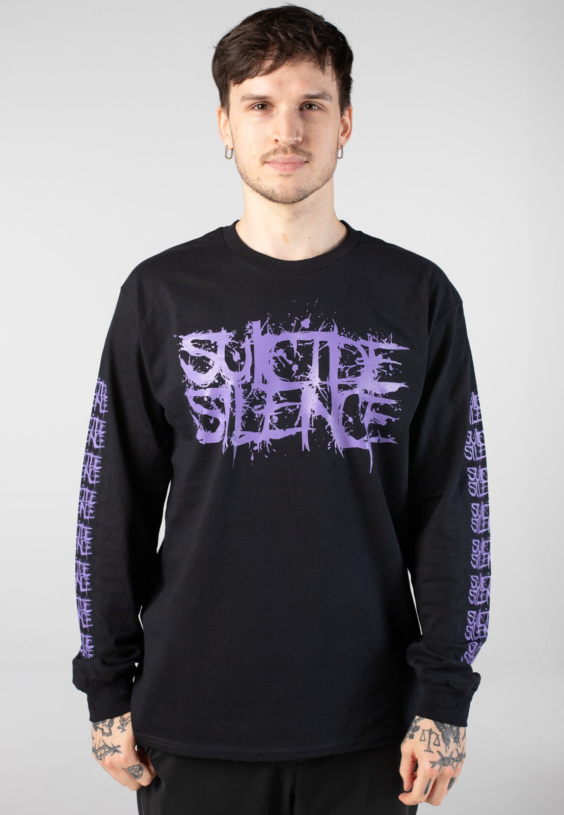 Suicide Silence - Endless Dark - Longsleeve - black - L - 100% Cotton,Jersey