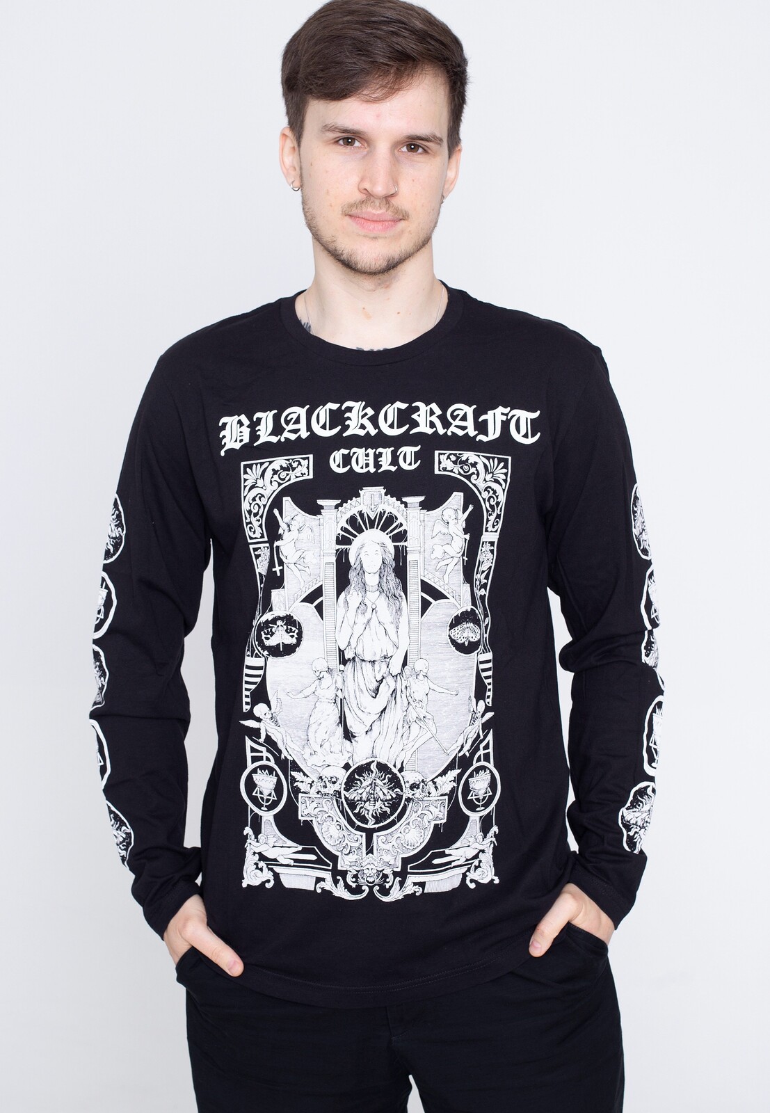Blackcraft Cult - Faith Occult Black - Longsleeve - black - M - 100% Cotton,Jersey