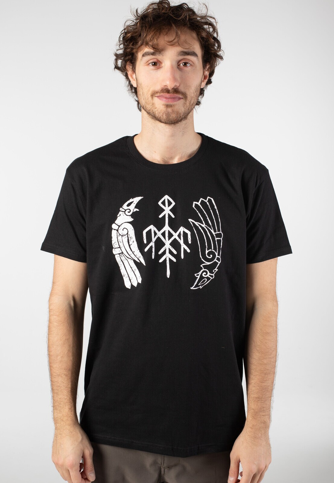 Wardruna - KVITRAVN - T-Shirt - black - L - Jersey