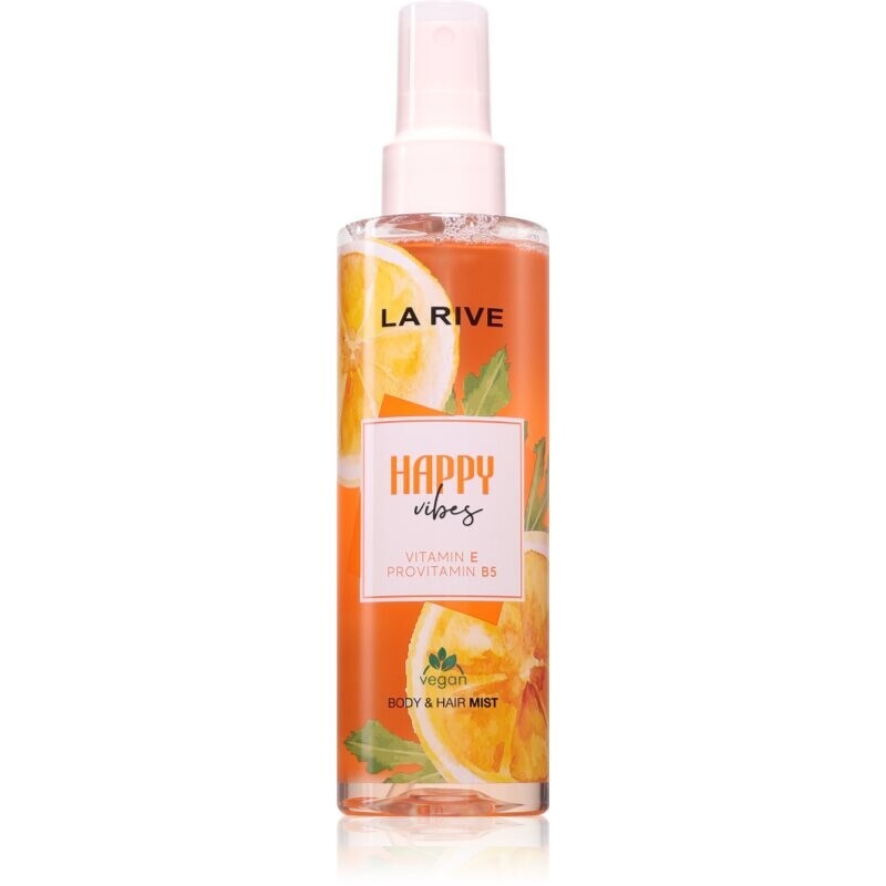 La Rive Happy Vibes scented mist for body and hair for women 200 ml