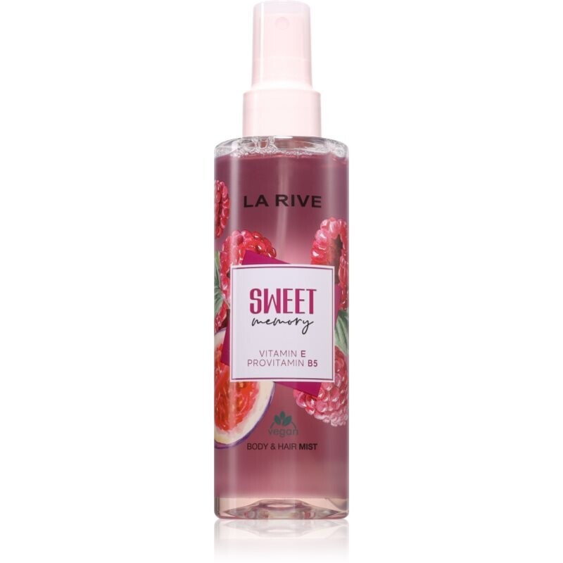 La Rive Sweet Memory scented mist for body and hair for women 200 ml