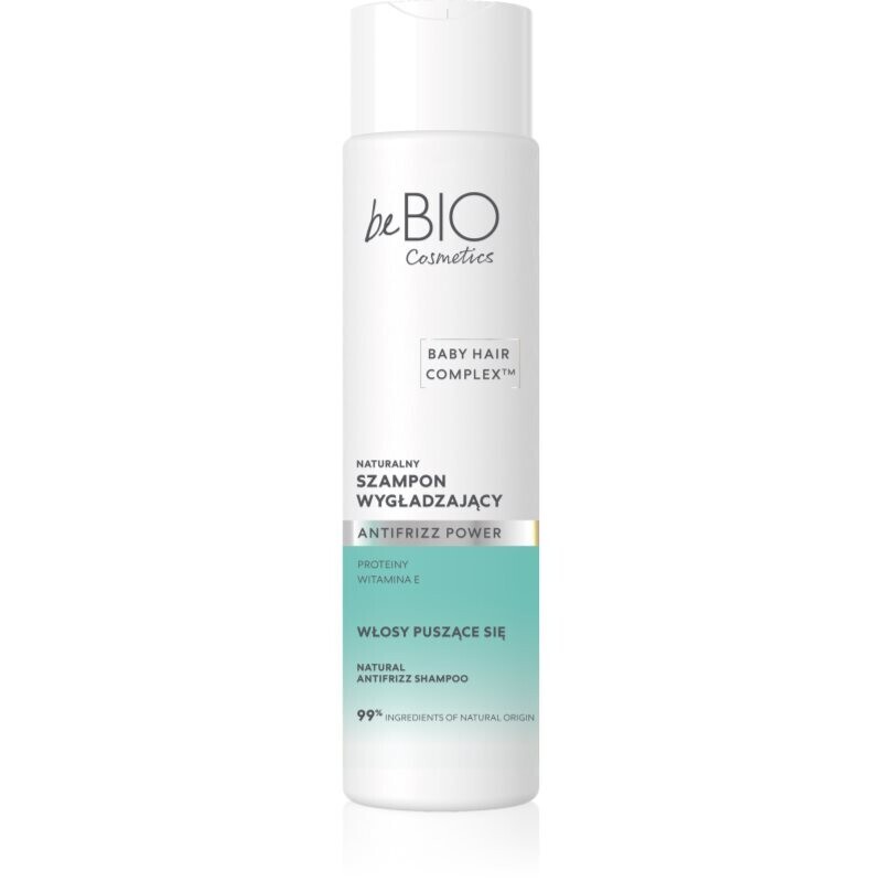 beBIO Baby Hair Complex Antifrizz Power smoothing shampoo to treat frizz 300 ml