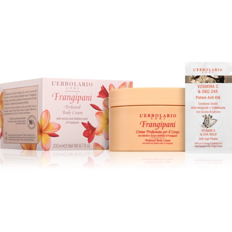 L'ERBOLARIO Frangipani body cream 200 ml