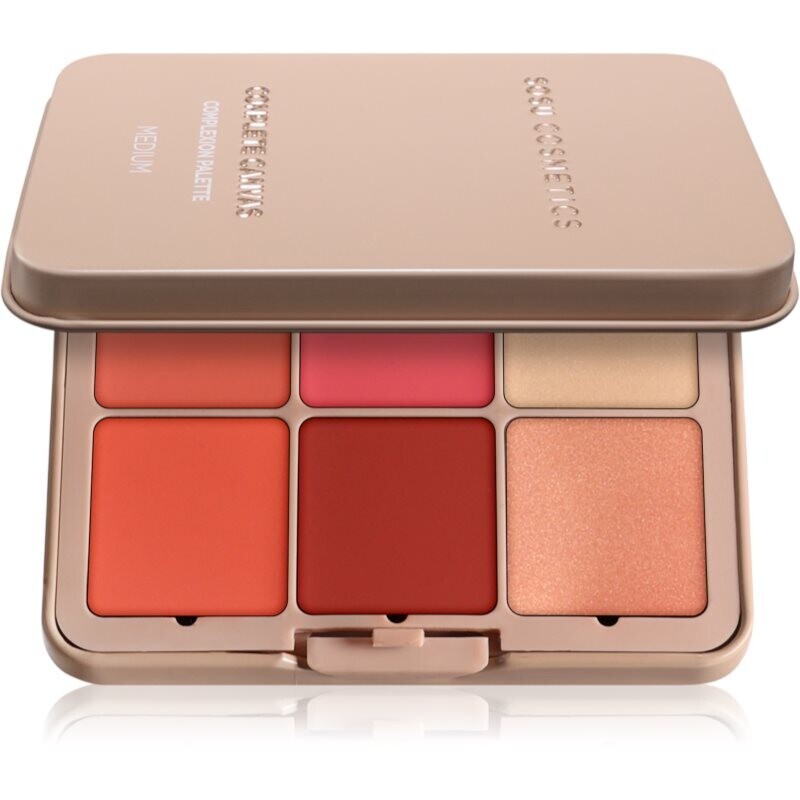 SOSU Cosmetics Complete Canvas Complexion Palette multipurpose palette for the face shade Medium 26.4 g