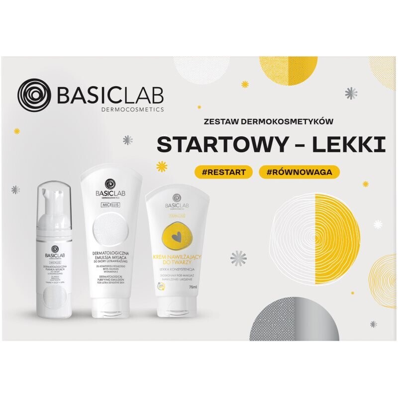 BasicLab Dermocosmetics Light Basic gift set for sensitive skin