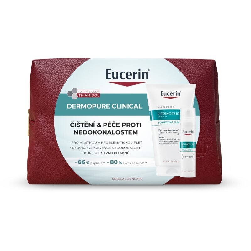 Eucerin DermoPure Clinical Triple Action gift set for women