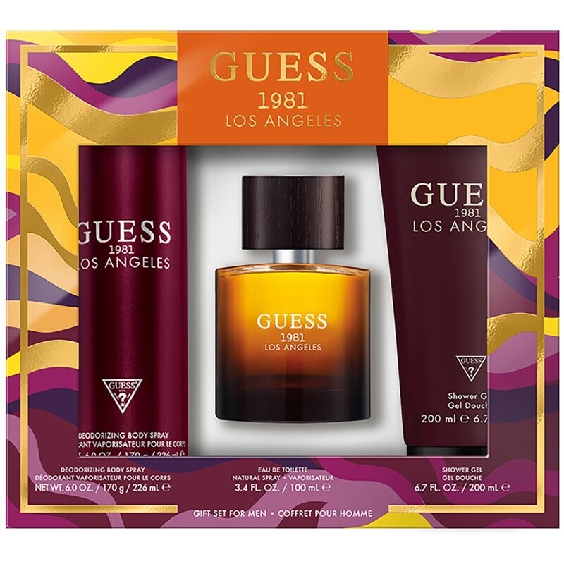 Guess 1981 Los Angeles gift set for men