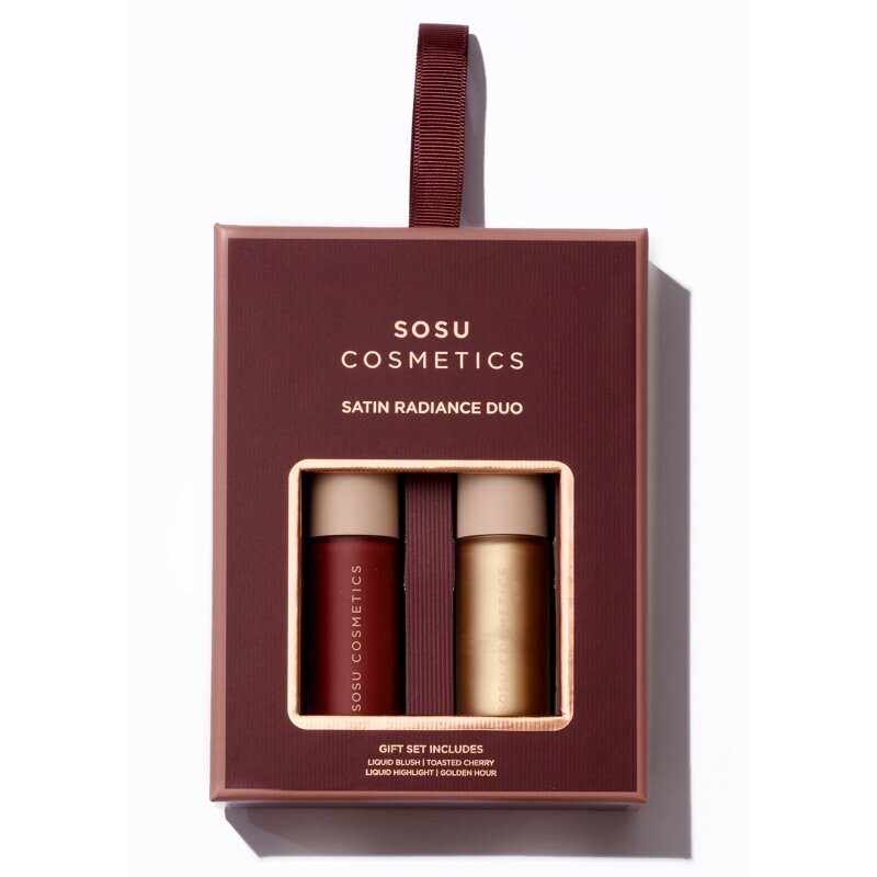 SOSU Cosmetics Satin Radiance Duo gift set for women
