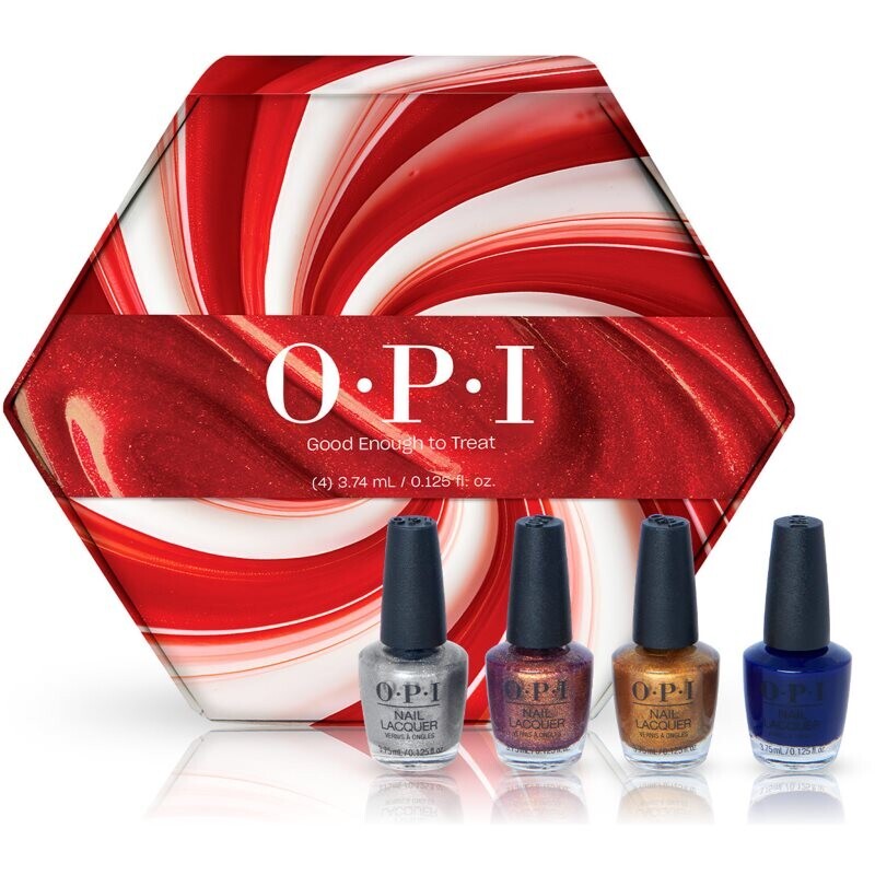 OPI Good Enough to Treat Nail Lacquer Christmas gift set for nails mini