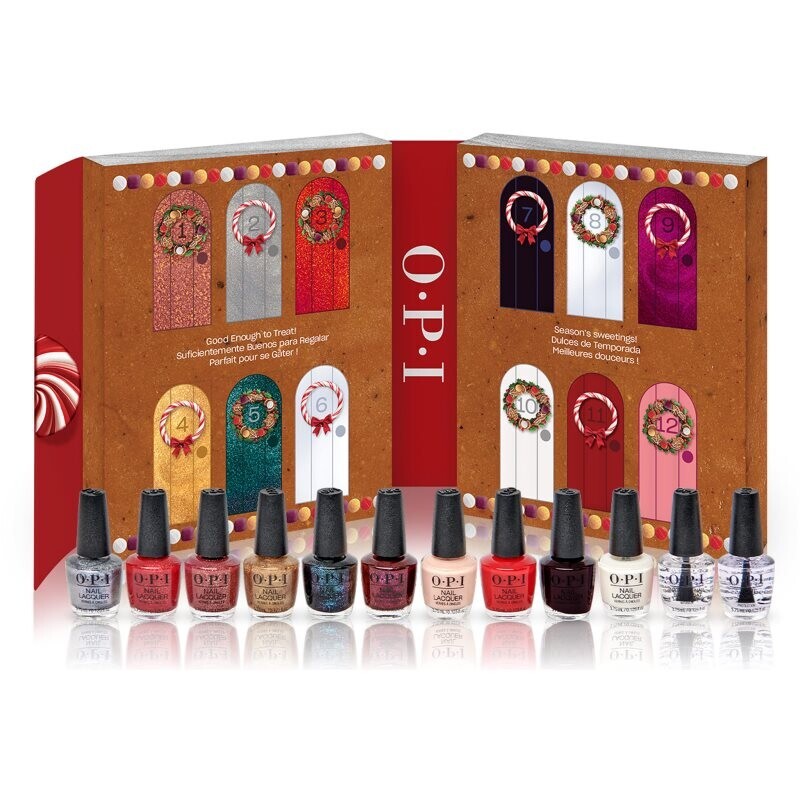OPI Good Enough to Treat Nail Lacquer advent calendar