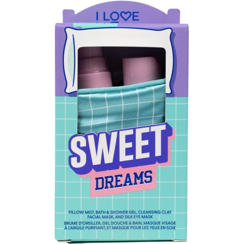 I Love Sweet Dreams gift set for better sleep