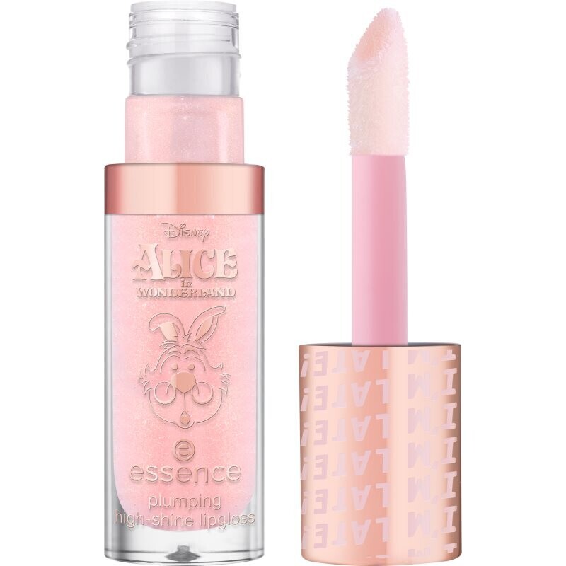 essence Disney Alice in Wonderland lip gloss with magnifying effect shade 02 Purrfect Smile 4 ml