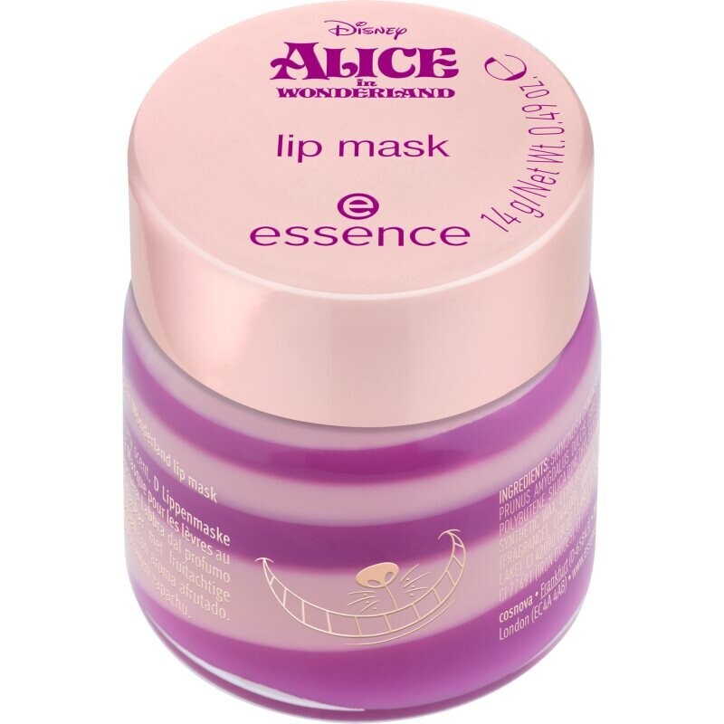 essence Disney Alice in Wonderland nourishing mask for lips shade 01 Swirlin' Around 14 g