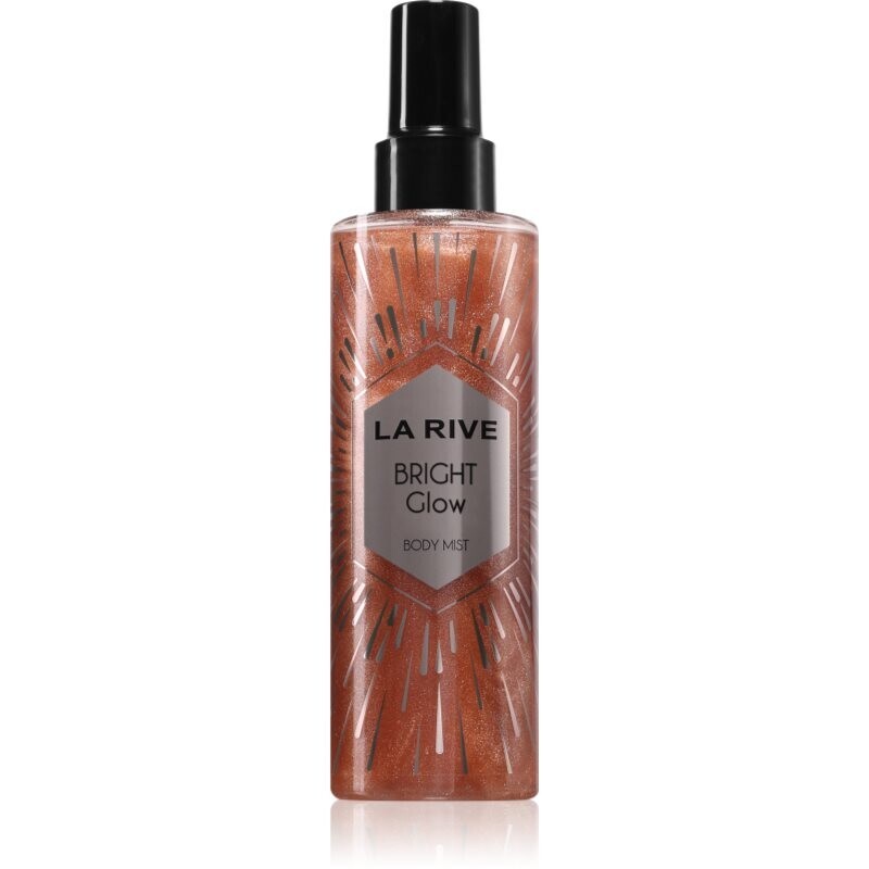 La Rive Bright Glow scented mist with glitter for women 200 ml