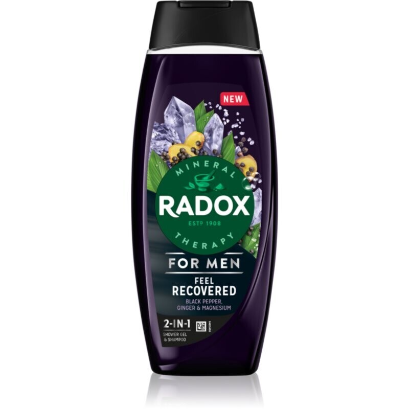 Radox Feel Recovered shower gel for men 2-in-1 450 ml