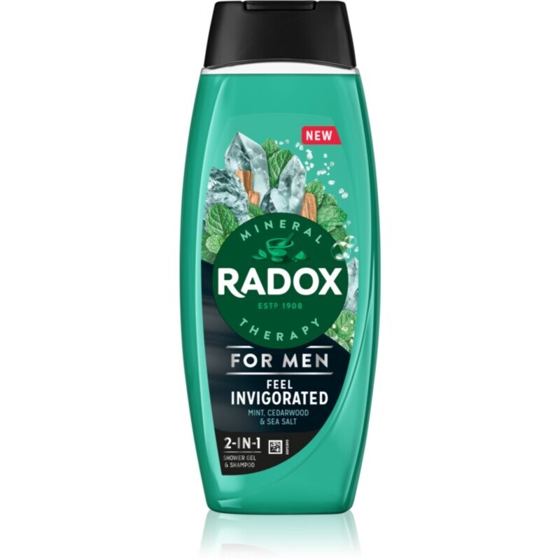 Radox Feel Invigorated shower gel for men 2-in-1 450 ml