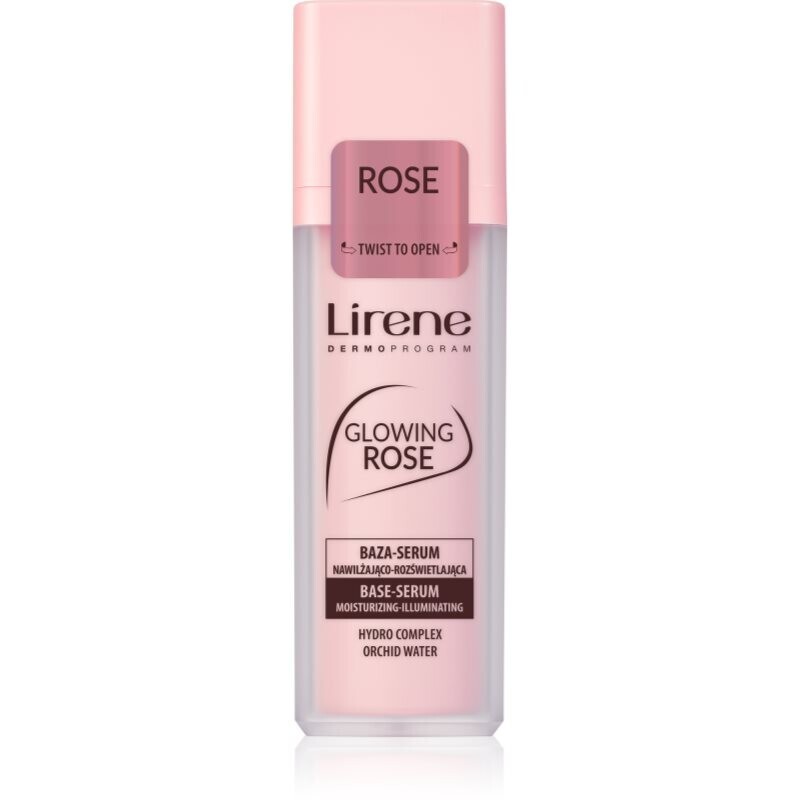 Lirene Base Serum Glowing Rose brightening primer serum 30 ml