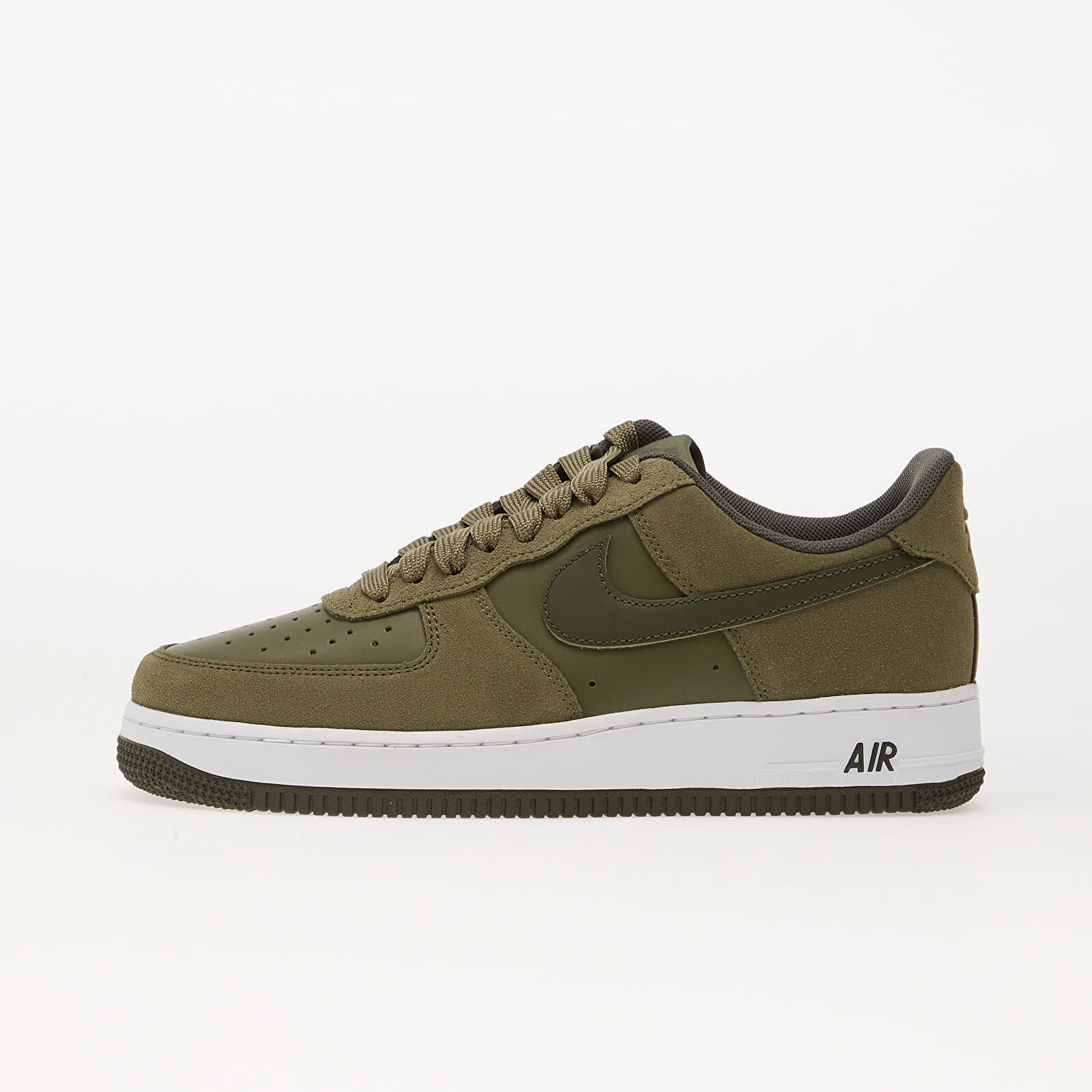 Sneakers Nike Air Force 1 '07 Lv8 Medium Olive/ Cargo Khaki-White UK 9.5