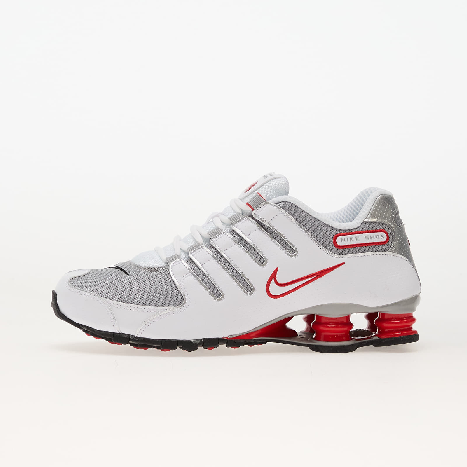 Sneakers Nike Shox Nz White/ Metallic Silver-Sport Red UK 8