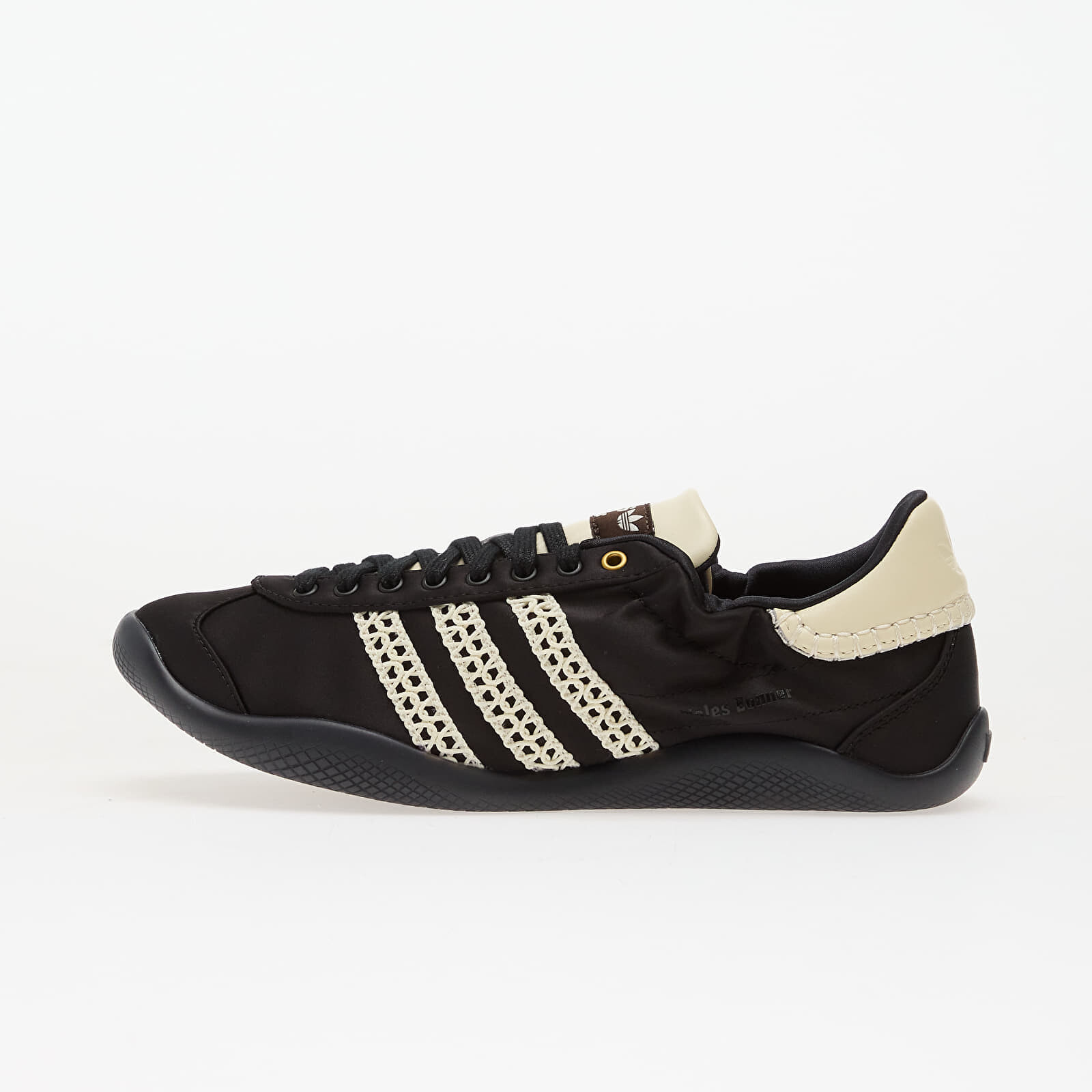 Sneakers adidas x Wales Bonner Karintha Lo Satin Core Black/ Dark Brown/ Crew White UK 5.5