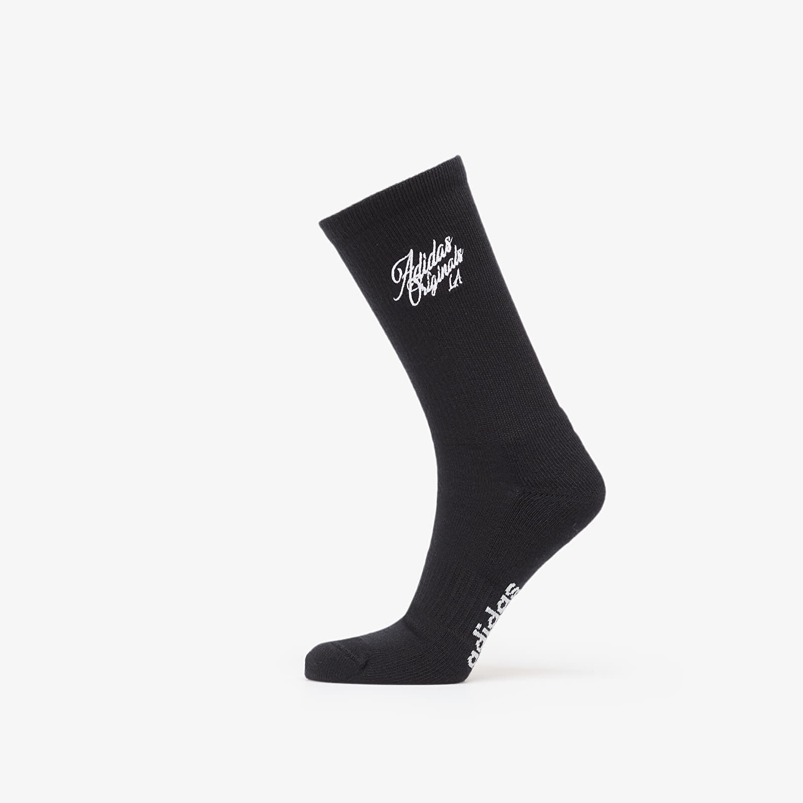 adidas Santee Alley Slouch Socks Black M