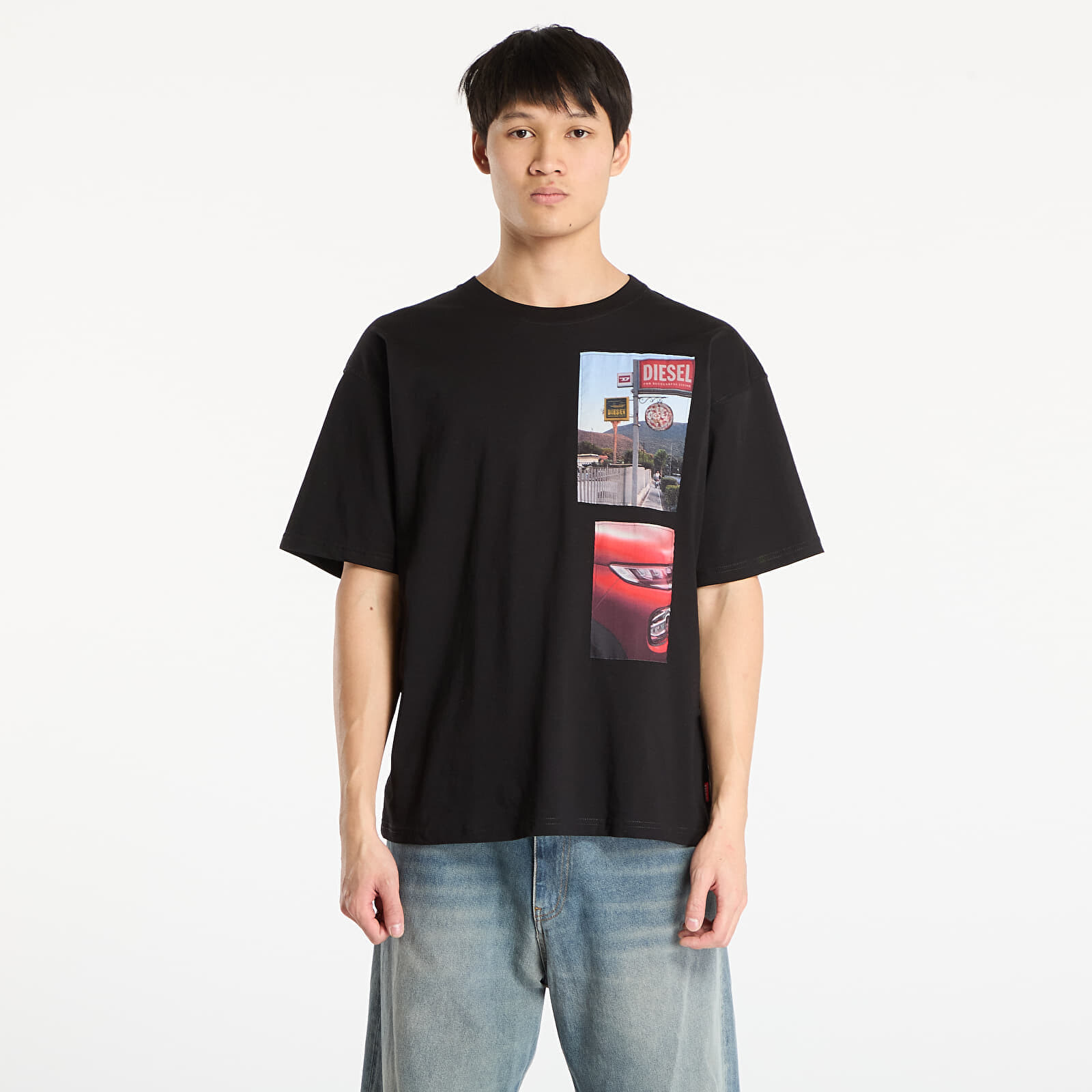 T-shirt DIESEL T-Boxt-T3 T-Shirt Black M