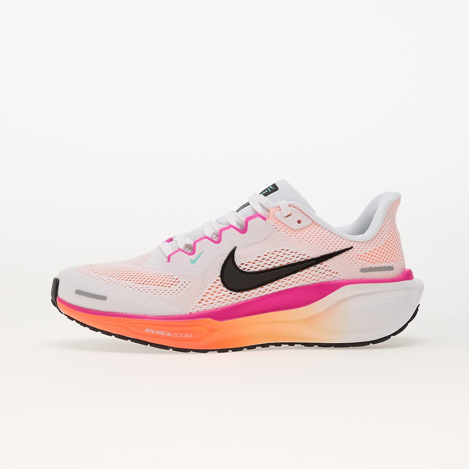 Sneakers Nike Pegasus 41 White/ Black-Fire Pink-Orange Pulse UK 3.5
