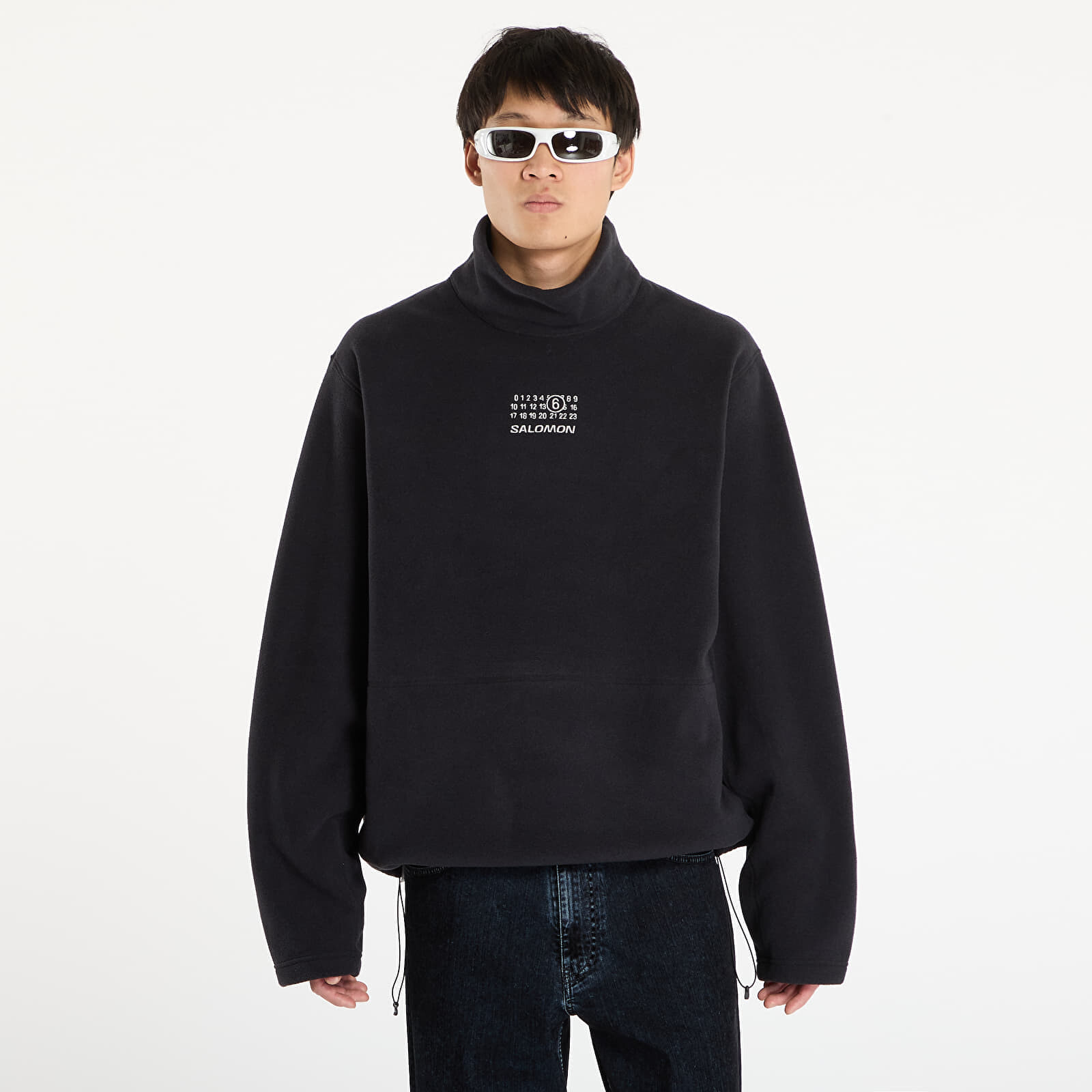 Sweatshirt MM6 Men's Rtw Avp Long-Sleeved Top Washed Black XXL