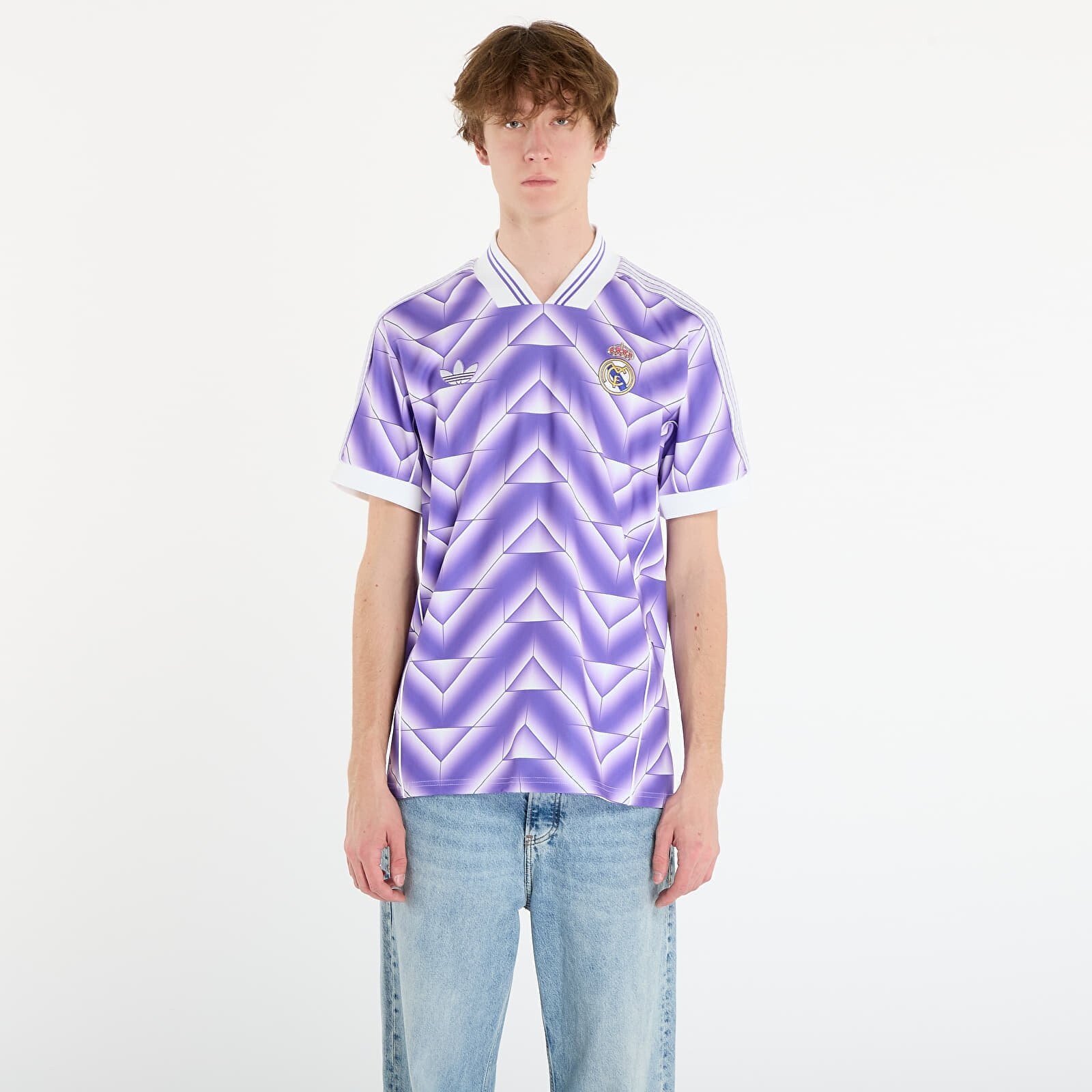 Jersey adidas Real Lf Jersey Purrus/ White M