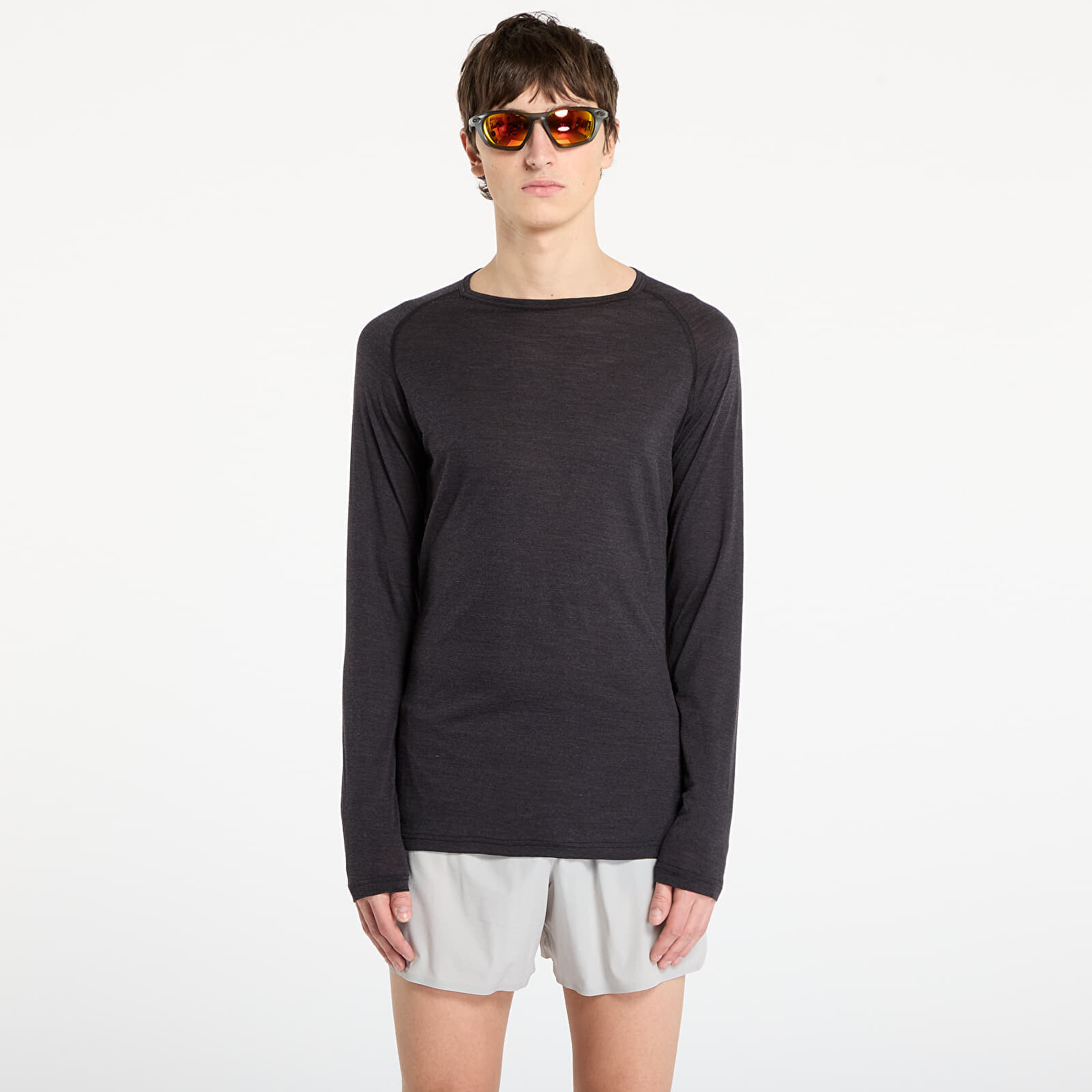 Tank top SOAR Ls Merino Silk Base Dark Grey S