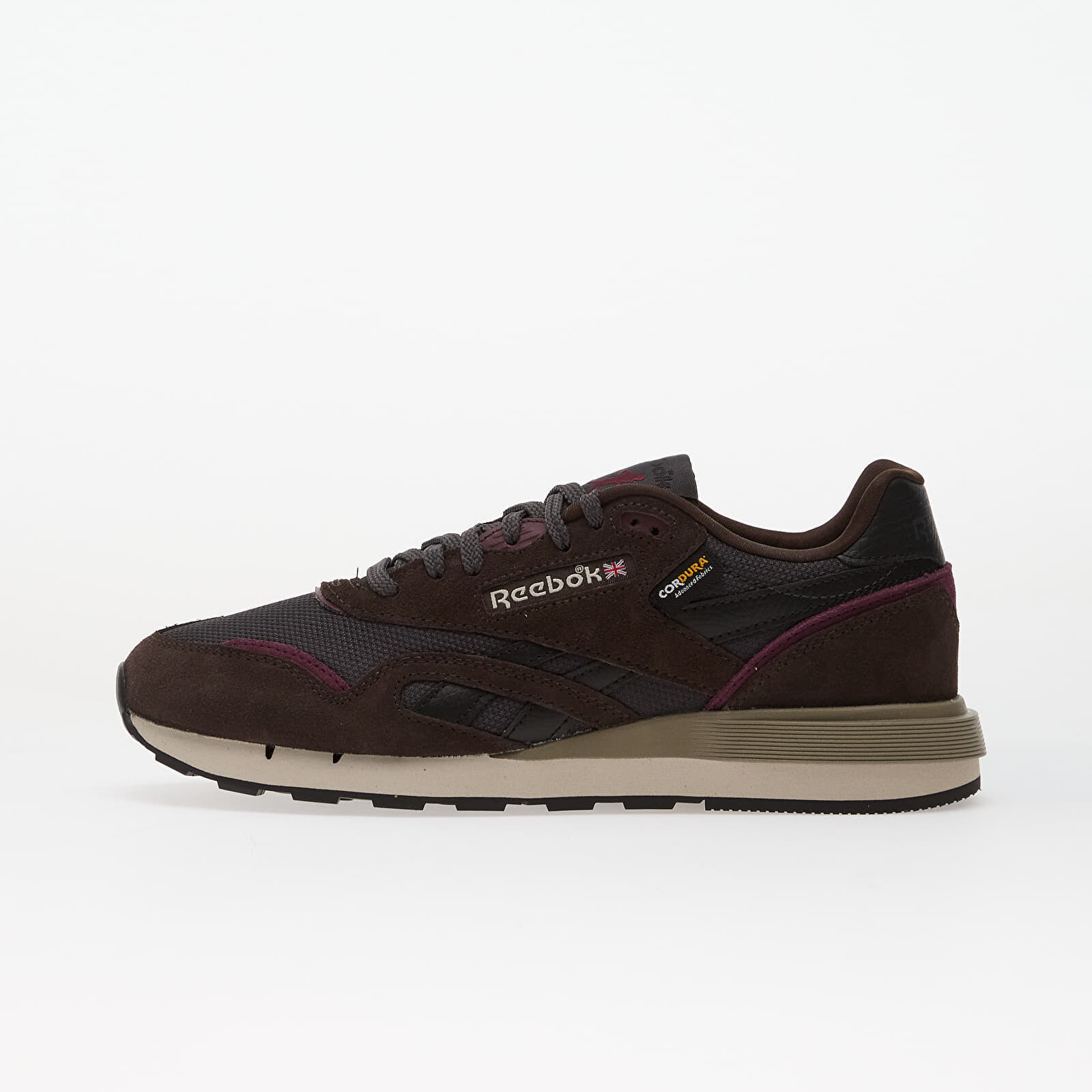 Sneakers Reebok Classic Nylon 89 Washed Black/ Black/ Black Cherry UK 10