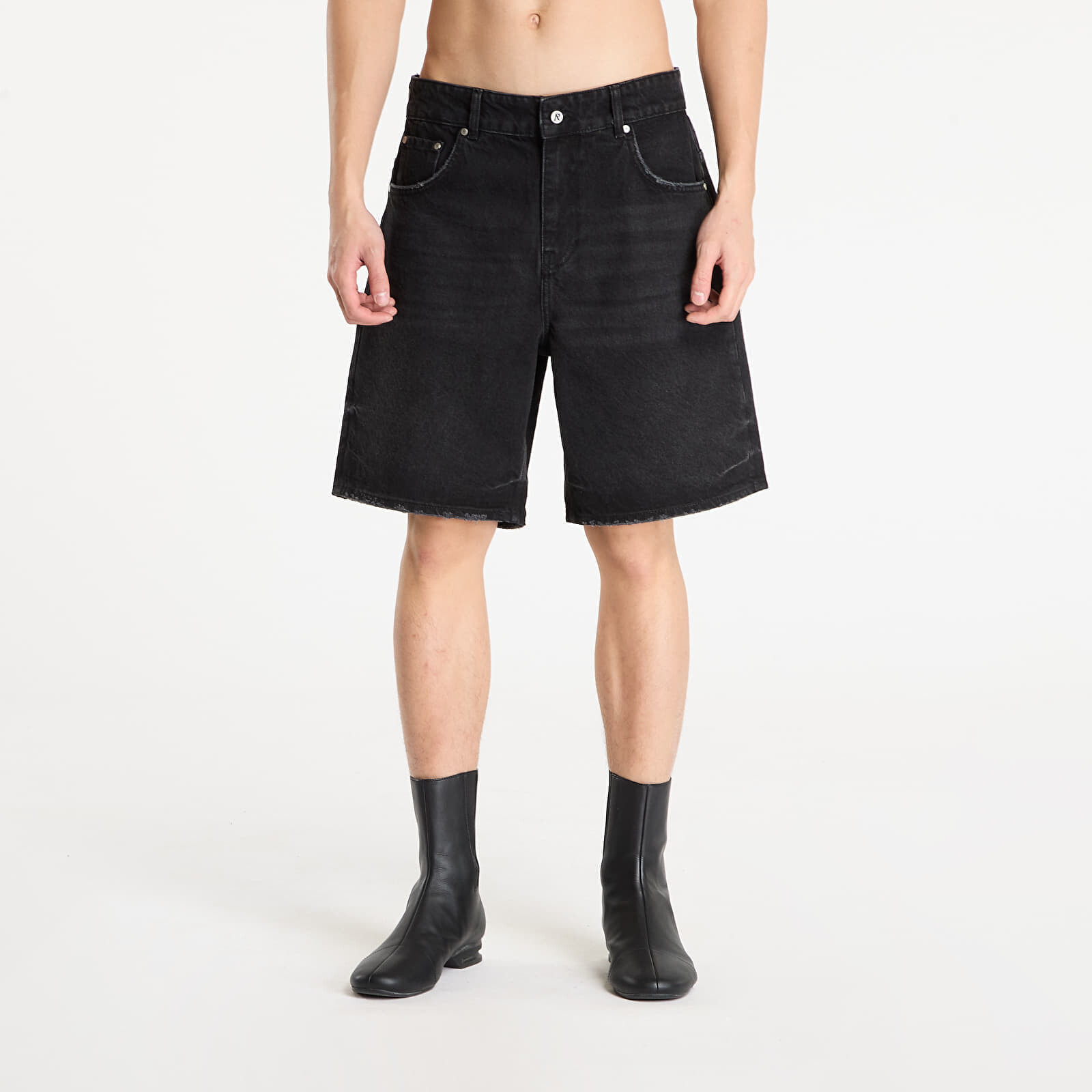 Shorts REPRESENT R10T Tailored Denim Shorts Black W34