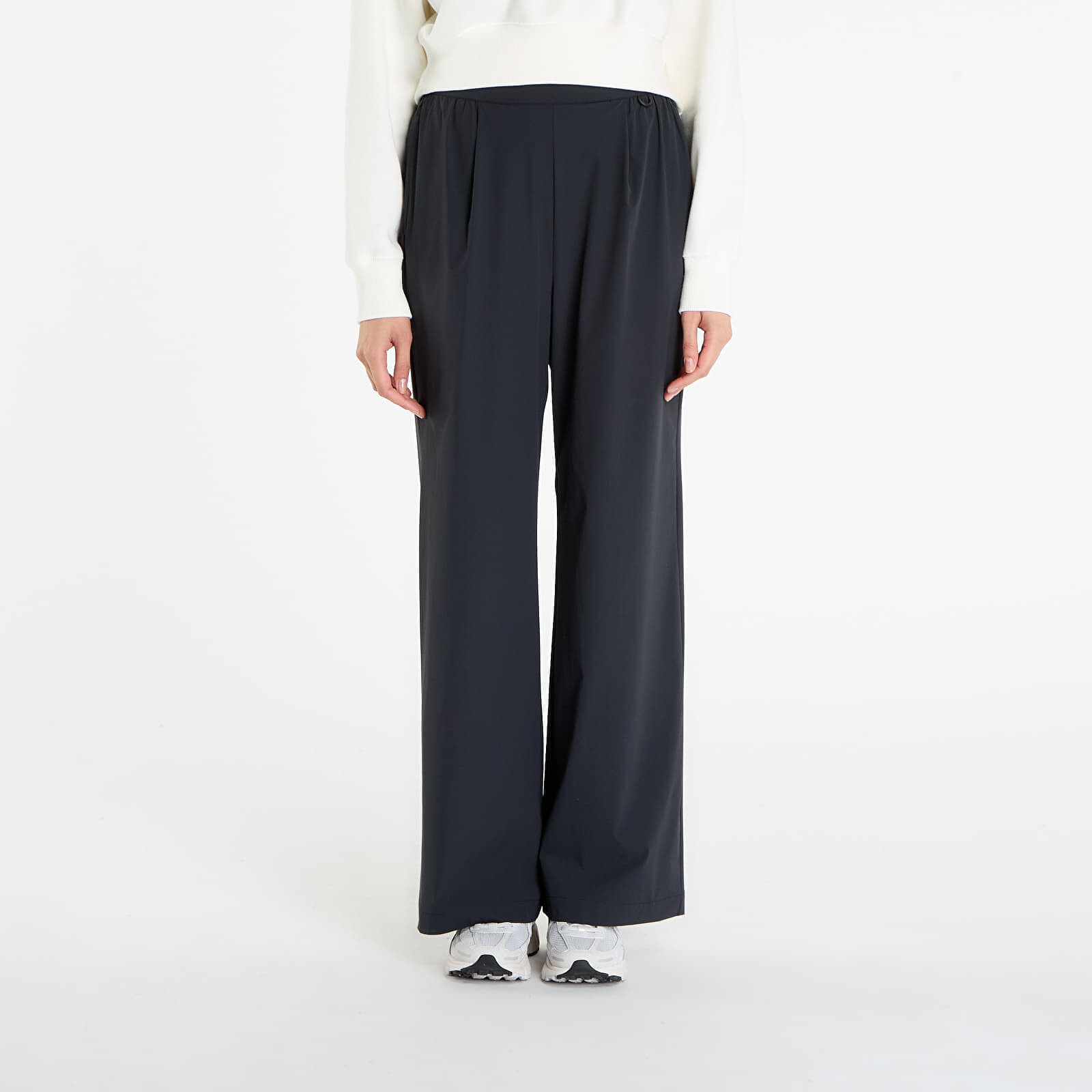 Pants Nike 24.7 PerfectStretch Women's Dri-FIT High-Waisted Loose Wide-Leg Pants Black/ Dk Smoke Grey S