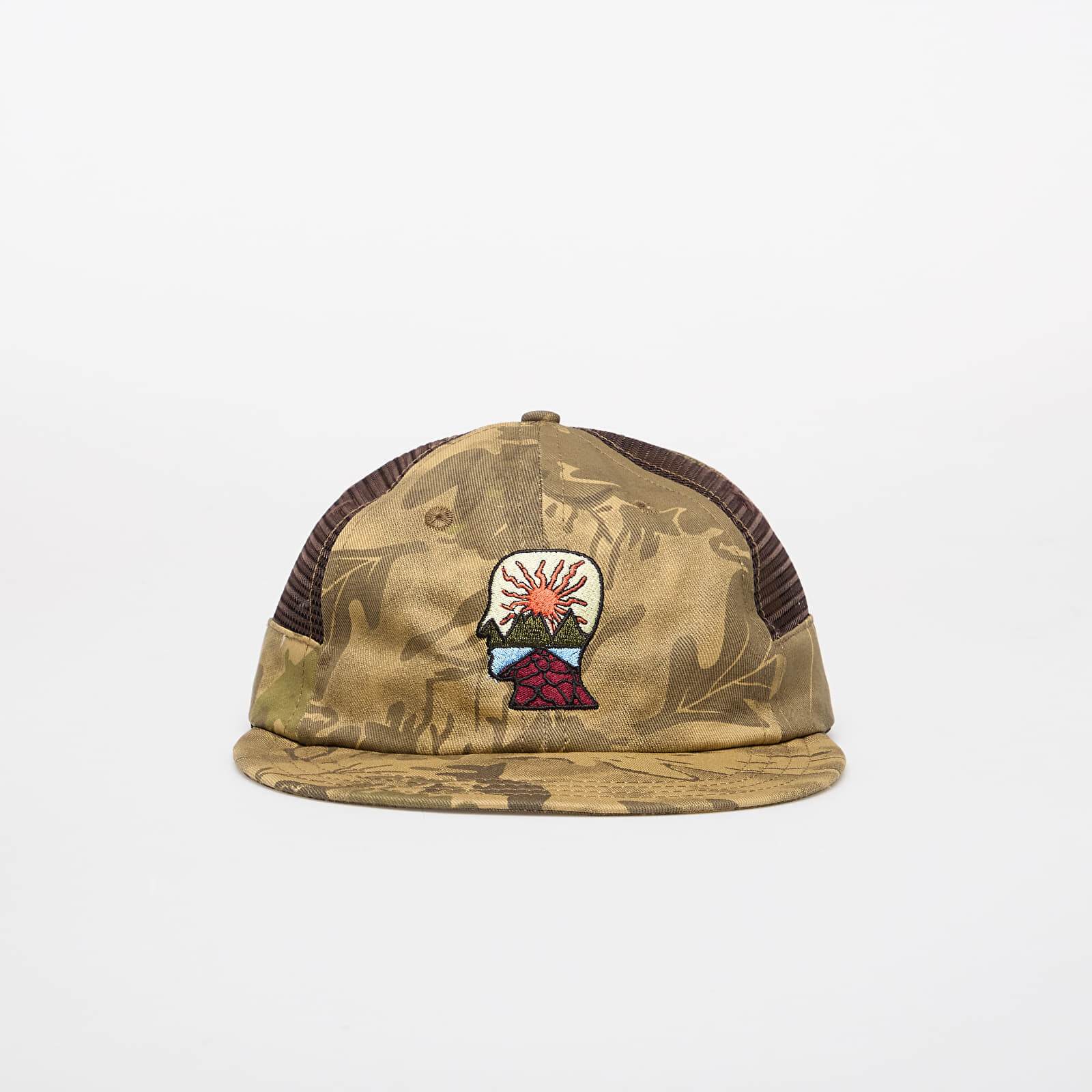 Cap Brain Dead Mesh Panel Logohead Hat Leaf Camo Universal